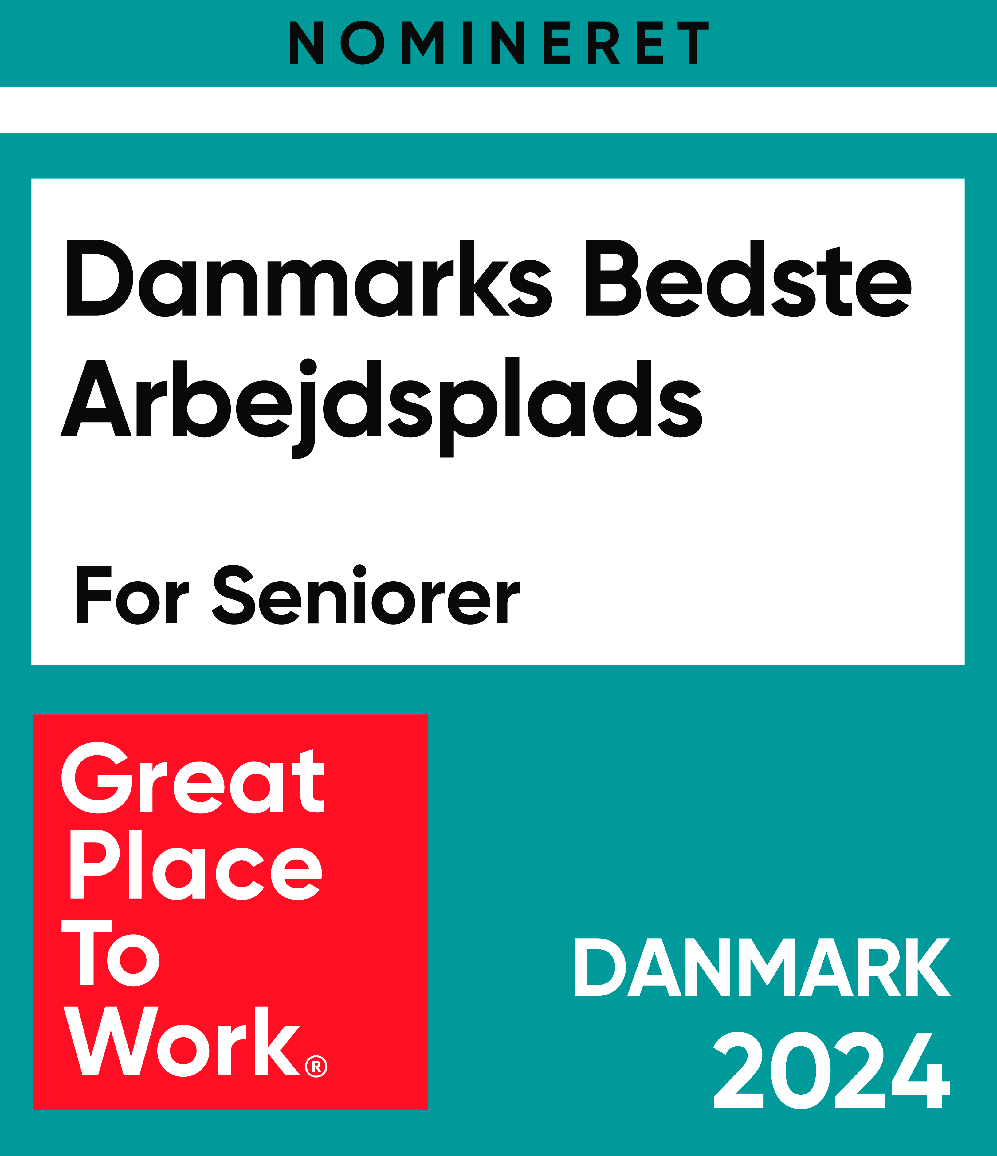 Danmarks Bedste Arbejdspladser for seniorer 2021