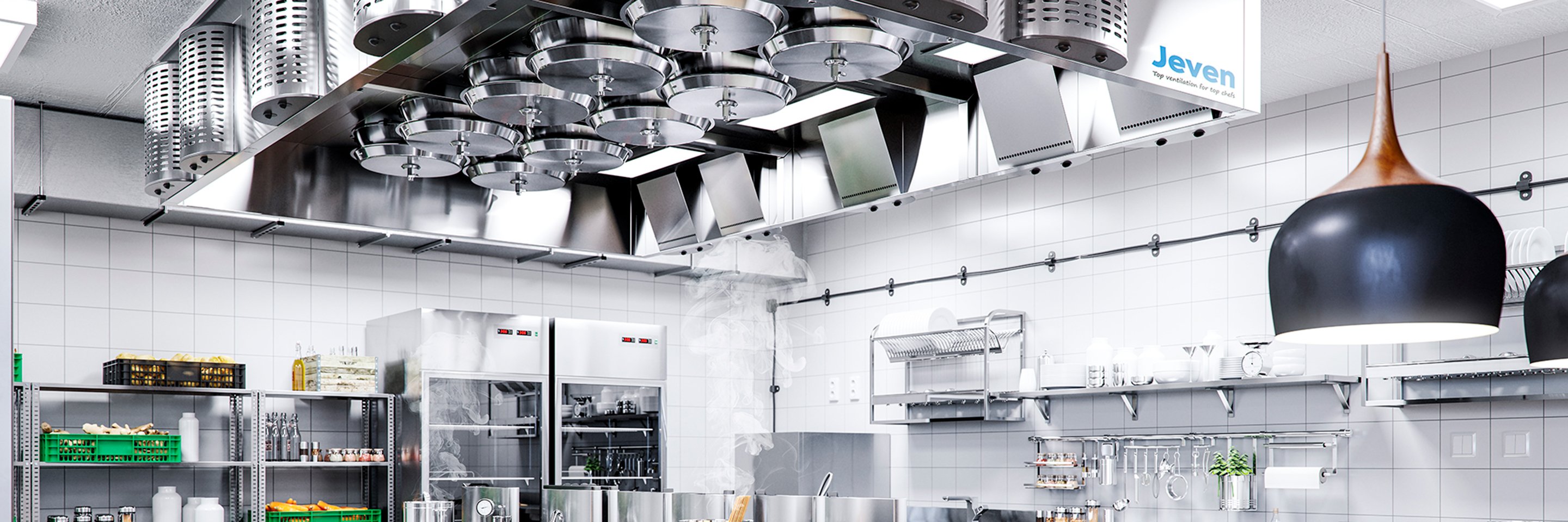 Jeven storkøkkenemhætte