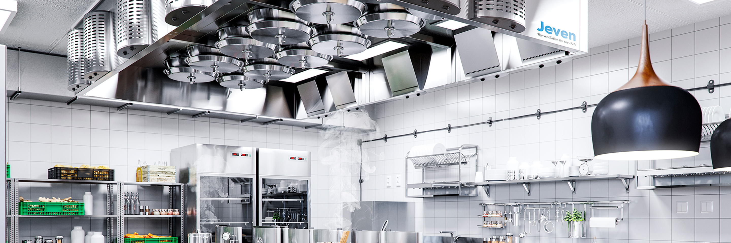 Jeven storkøkkenemhætte